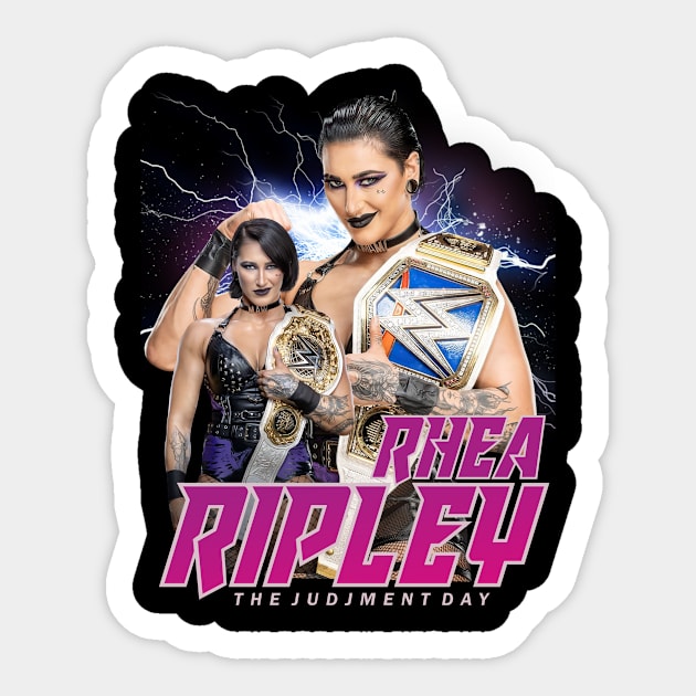 RHEA RIPLEY Sticker by dawnttee